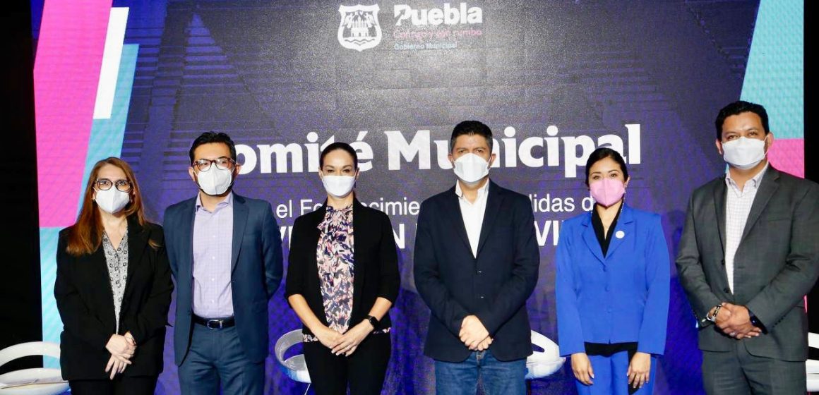 Instala Ayuntamiento de Puebla el comité municipal para el fortalecimiento de medidas de prevención contra Covid-19
