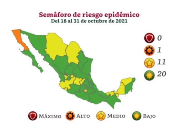 89616435-a928-4468-bde9-ebf5a54be787 Puebla pasa a color verde en semáforo epidemiológico federal