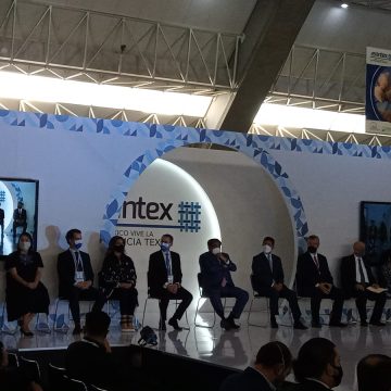 Inauguran empresarios y autoridades de gobierno la exhibición Exintex 2021
