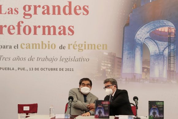 Sigue Puebla línea del gobierno de izquierda de López Obrador: Barbosa