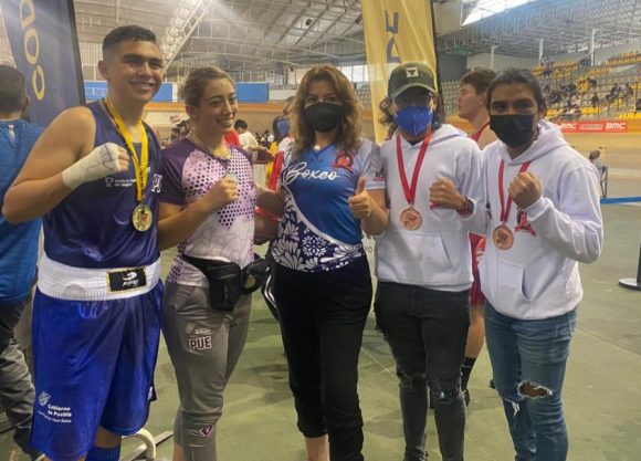 El poblano Osbel Luna logró título en el Campeonato Nacional Elite de Boxeo