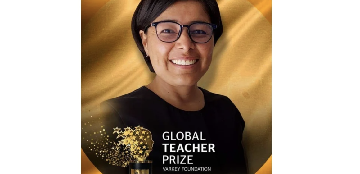 Mexicana es nominada a mejor maestra del mundo