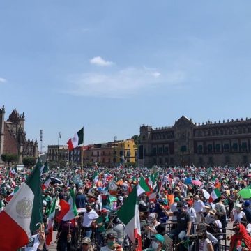 (VIDEO) Convoca AMLO A evento con público en el Zócalo para conmemorar Revolución Mexicana