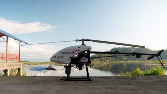 India utiliza drones para enviar vacunas a zonas remotas