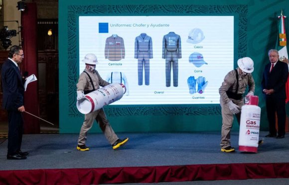 Se buscará que Gas Bienestar controle el 51% del mercado de gas LP en México: AMLO