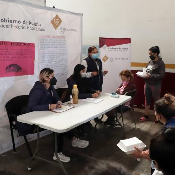 Realiza SEDIF jornada de salud en estación migratoria de Puebla