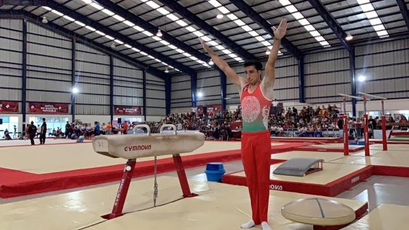 El poblano Diego Neumaier cumplió su participación en el Mundial de Gimnasia Artística