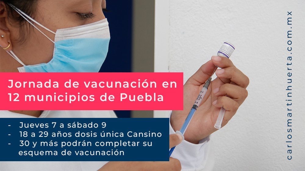 Realizará Brigada Correcaminos jornada de vacunación en 12 municipios de jueves a sábado