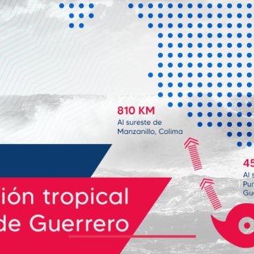 Nueva depresión tropical en Guerrero