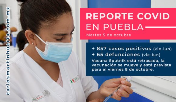Confirma Salud arribo de 725 mil 250 vacunas para prevenir la COVID-19
