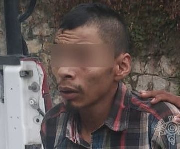 Detienen Policía Estatal y municipal de Xicotepec a presunto narcomenudista