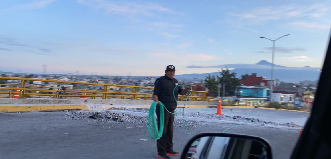 Obra en puente Xonacatepec paraliza la Puebla – Orizaba