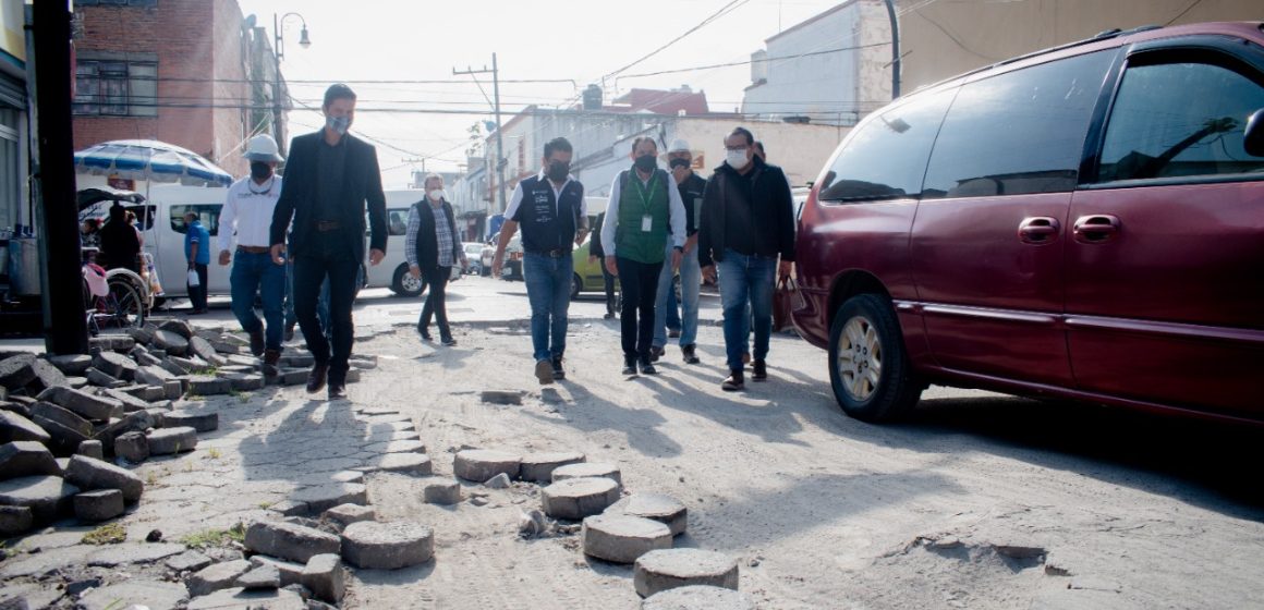 Agua de Puebla y Ayuntamiento de Puebla rehabilitarán la 8,10 y 12 poniente