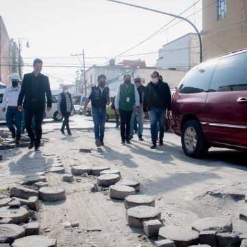 Agua de Puebla y Ayuntamiento de Puebla rehabilitarán la 8,10 y 12 poniente