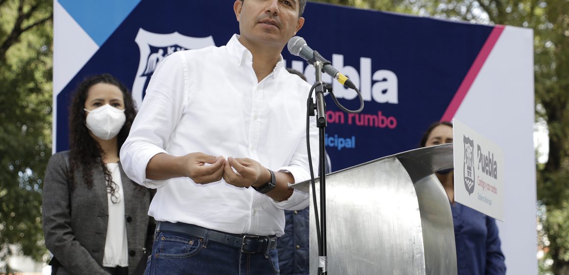 Buena coordinación y diálogo ofrece a Puebla Eduardo Rivera Pérez