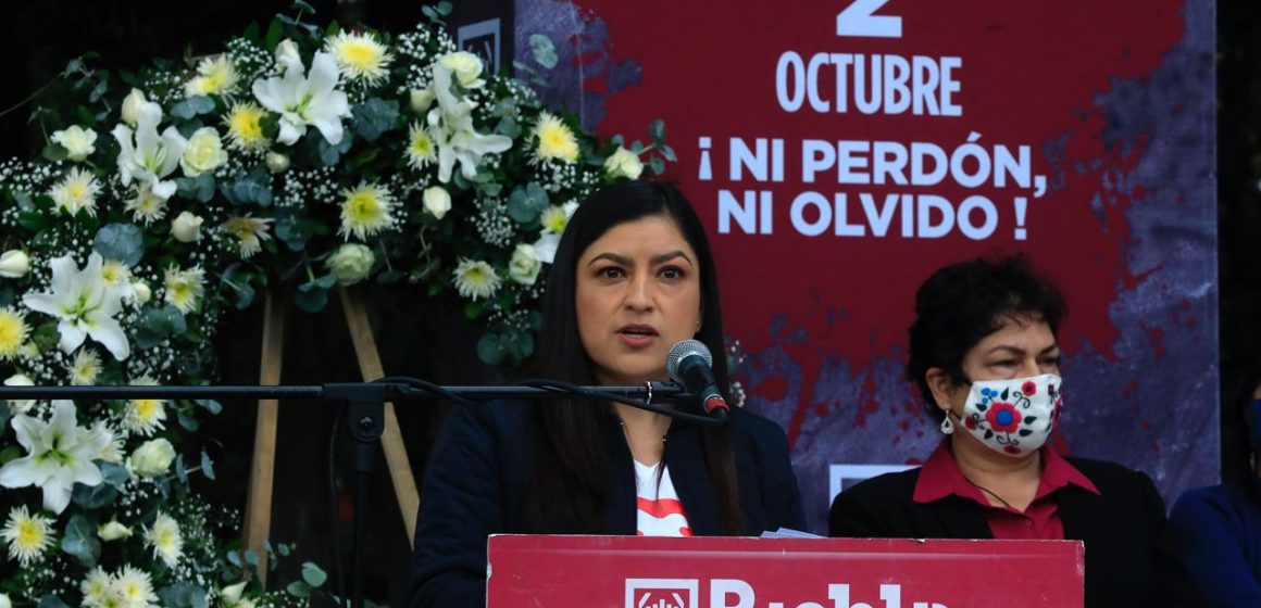 Conmemora Ayuntamiento de Puebla 2 de octubre de 1968