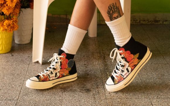 Converse lanza colección inspirada en Día de Muertos