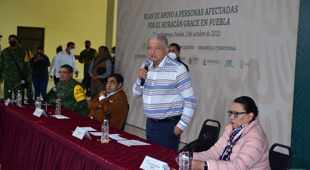 Nos dieron un portazo, narra AMLO tras la manifestación que lo enfrentó en Huauchinango