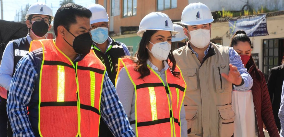 Supervisa Ayuntamiento de Puebla avance de obras en tres Juntas Auxiliares