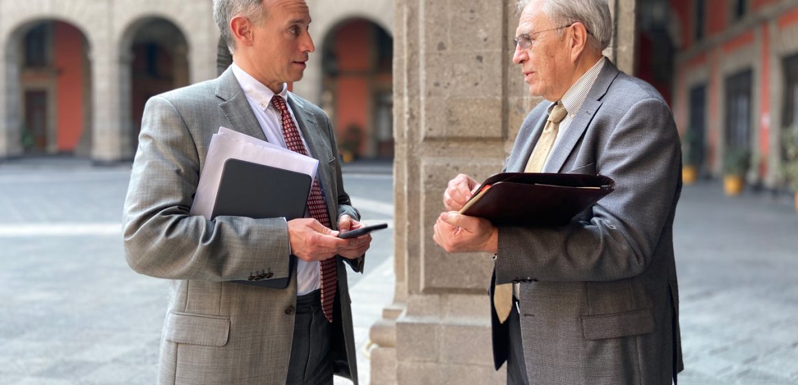 Se cierran oficinas de Jorge Alcocer y Hugo López Gatell por Covid-19