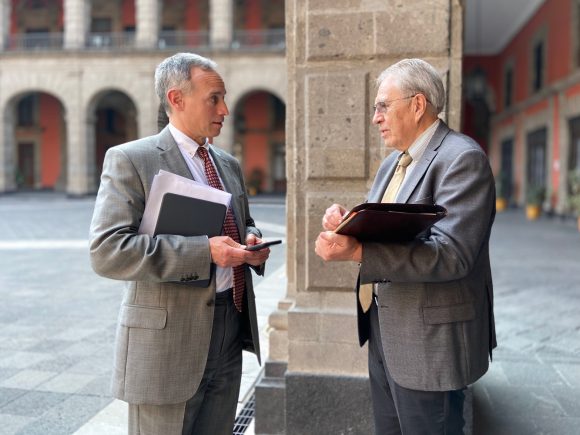 Se cierran oficinas de Jorge Alcocer y Hugo López Gatell por Covid-19