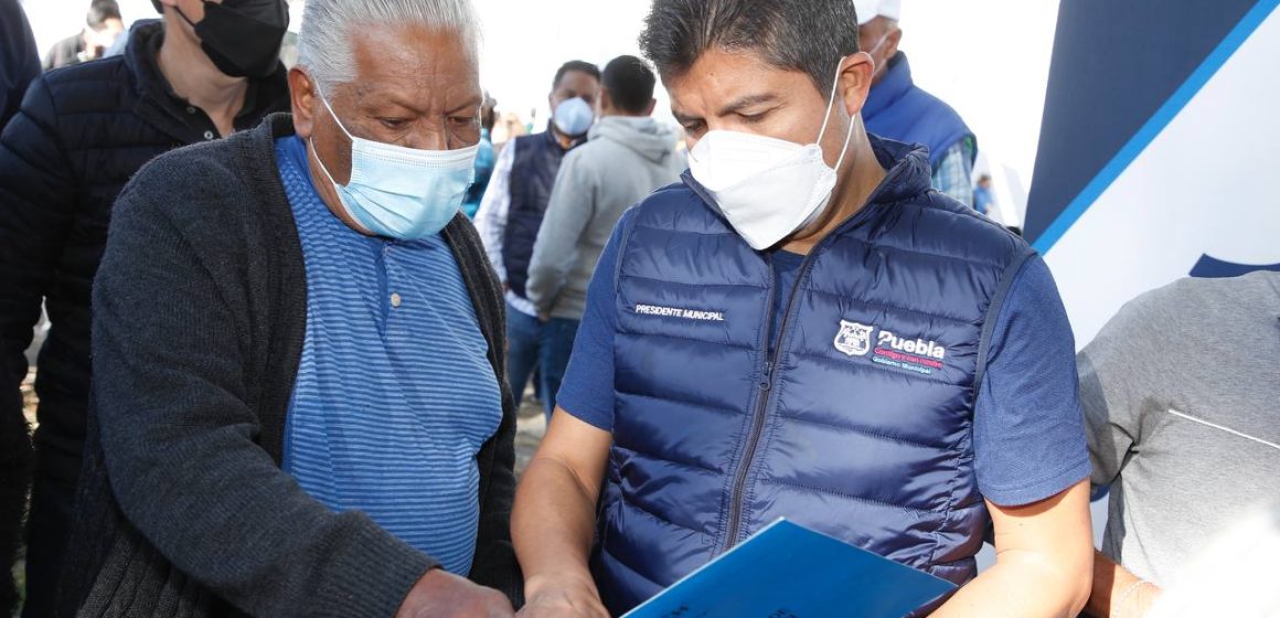 Eduardo Rivera encabezó la jornada integral “Contigo y con Rumbo en San Manuel”