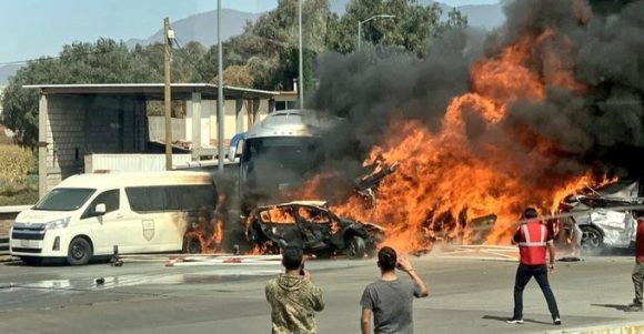 Accidente en la autopista México-Puebla deja al menos 19 muertos