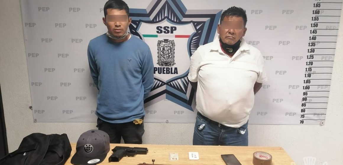 Detiene SSP a dos personas por presunto robo a comercio