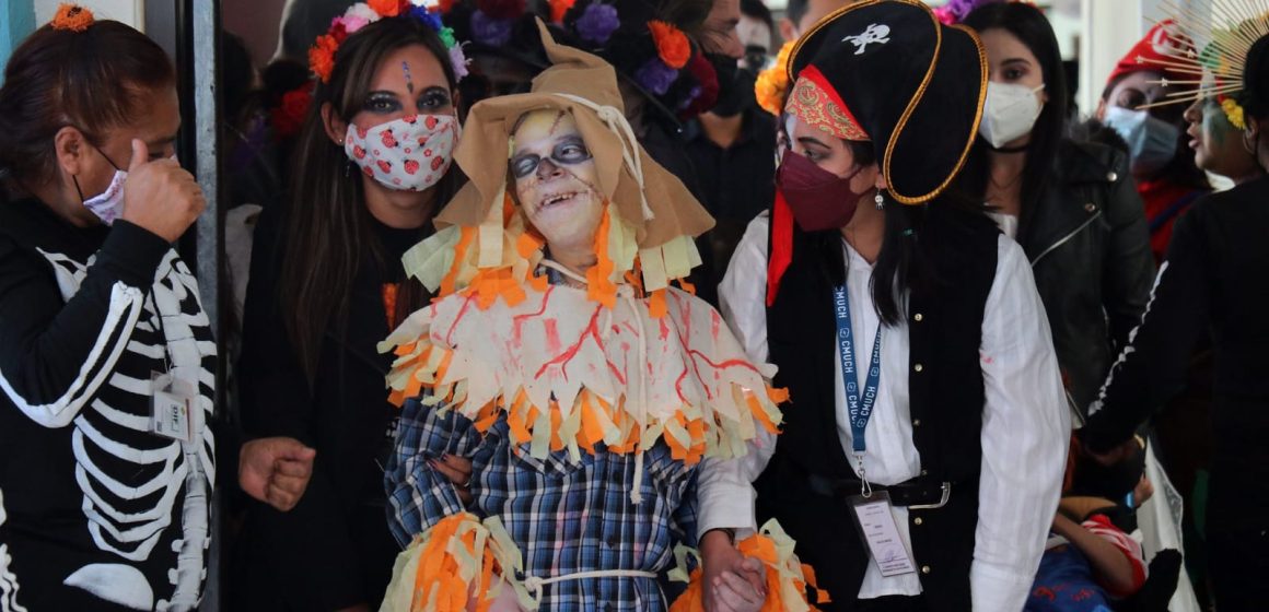 Realiza SEDIF festejos alusivos al “Día de Muertos” en casas de asistencia