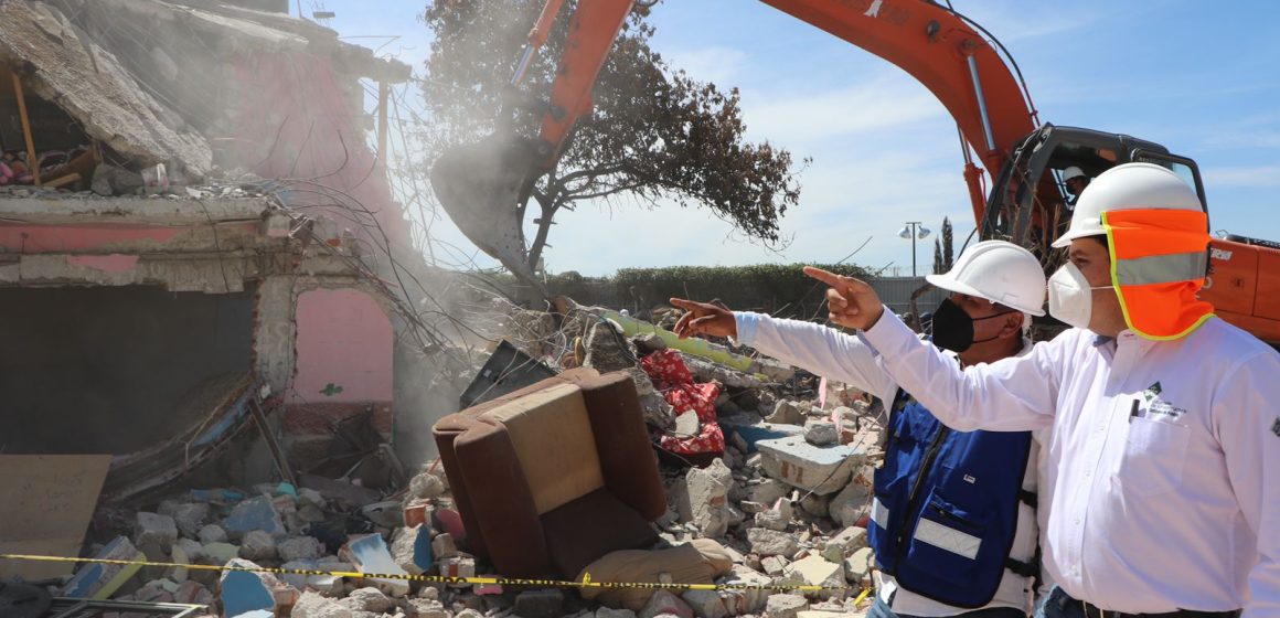A la brevedad iniciará reparación de viviendas afectadas por explosión, anuncia MBH