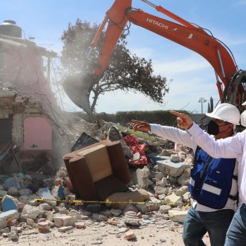 A la brevedad iniciará reparación de viviendas afectadas por explosión, anuncia MBH