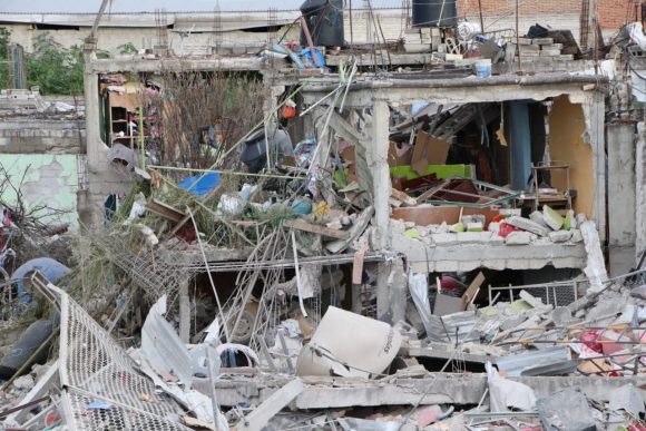 Vecinos de la “zona cero” piden apoyo ante casa afectadas