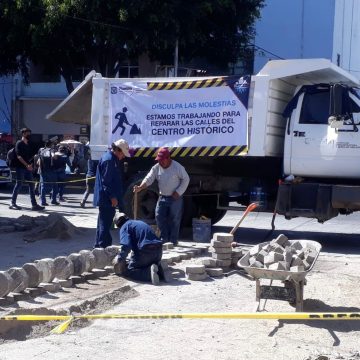 Infraestructura municipal inicia rehabitación de calles del Centro Histórico