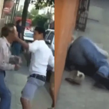 (VIDEO)  Jóvenes golpean a adulto mayor y lo suben a redes; dos de los cuatro involucrados ya fueron detenidos