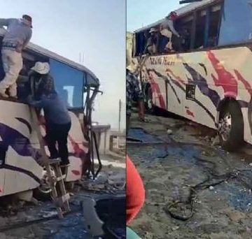 (VIDEO) Autobús choca contra casa en Edomex; se reportan al menos 50 heridos