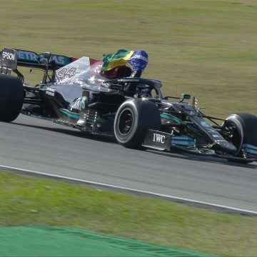 Lewis Hamilton gana el Gran Premio de Brasil y cierre la competencia por el título