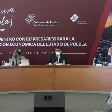 Puebla, con proyectos detonadores para desarrollo económico: Barbosa Huerta