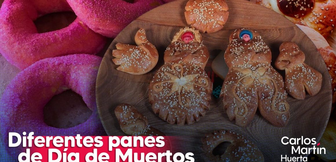 Tipos de pan en el Día de Muertos