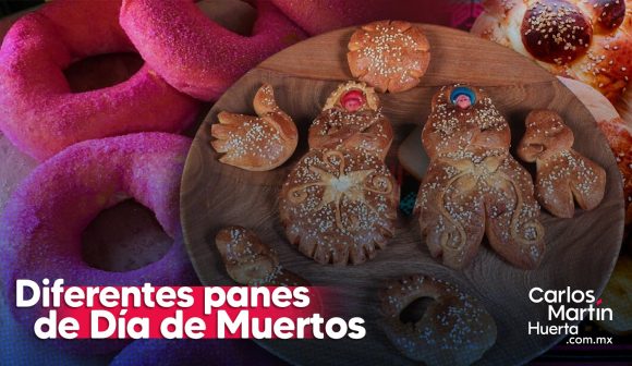 Tipos de pan en el Día de Muertos