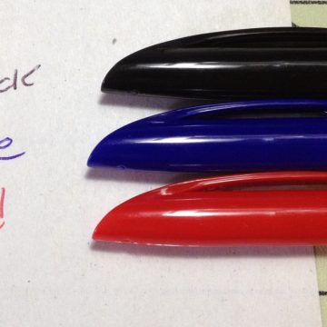 ¿Es mejor usar tinta azul, negra ó roja?