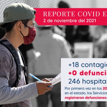 Registra Salud cero muertes por COVID-19, por primera vez en 20 meses