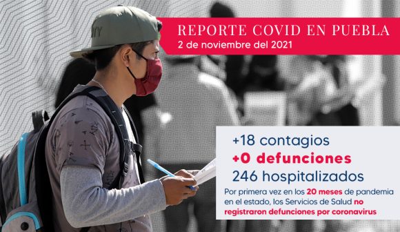 Registra Salud cero muertes por COVID-19, por primera vez en 20 meses