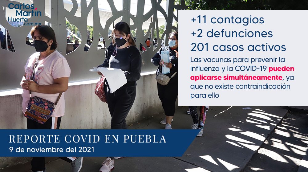 Vacunas contra la influenza y COVID-19, pueden aplicarse simultáneamente: Salud