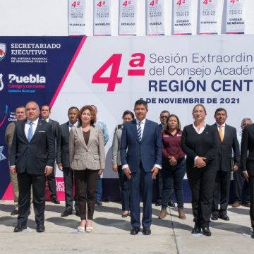 Puebla capital encabeza esfuerzos a nivel nacional en materia de información y profesionalización policial