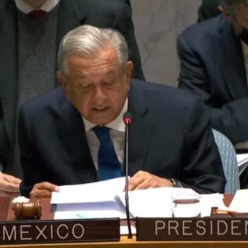 AMLO inaugura debate sobre corrupción y desigualdad en la ONU