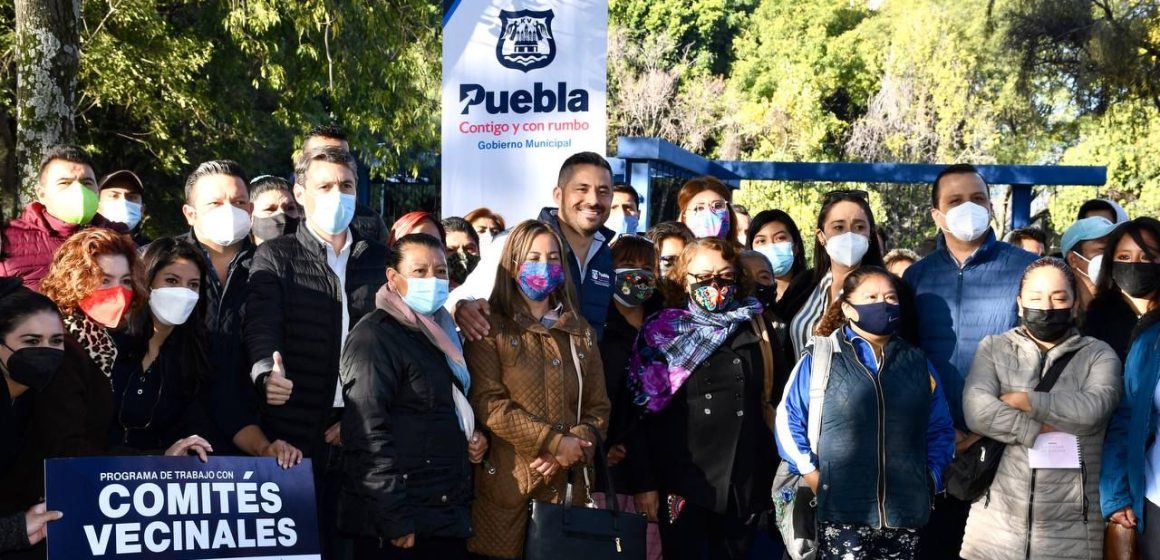 Inicia Ayuntamiento de Puebla trabajos con comités vecinales