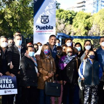 Inicia Ayuntamiento de Puebla trabajos con comités vecinales