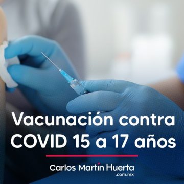 Prerregistro para vacunas Covid de 15-17 años