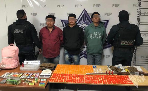 Detiene Policía Estatal a presuntos narcomenudistas en La Resurrección