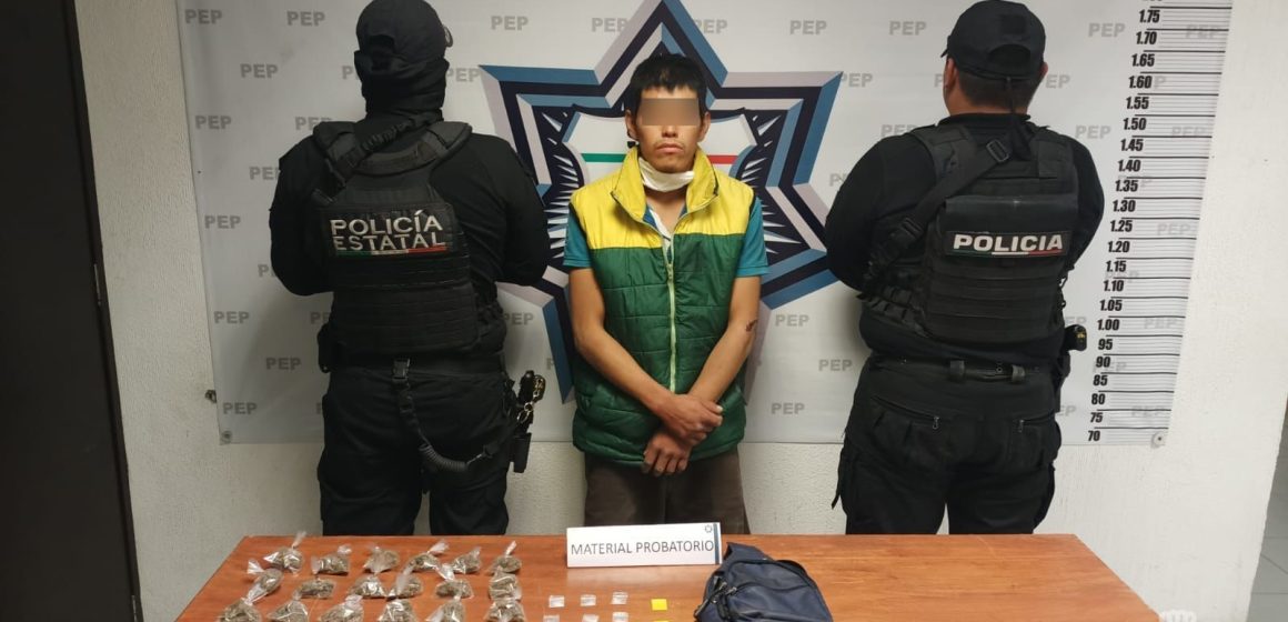 Captura Policía Estatal a presunto narcovendedor